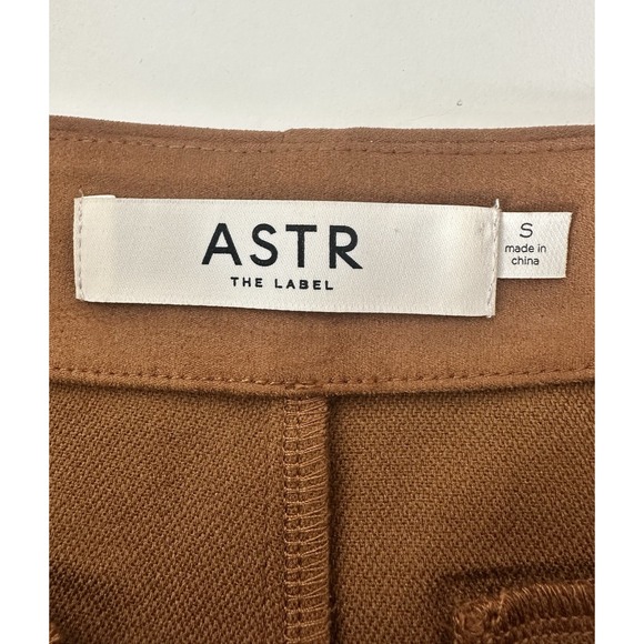 ASTR Faux Suede Mini Skit Skort Women's Small Party Night Out Chic Outdoor - Picture 3 of 8